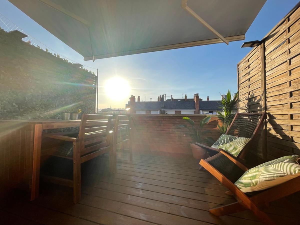 Barcelona Penthouse Private Terrace Sustainable Stay Keyless Access Dış mekan fotoğraf