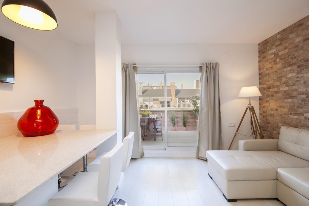 Barcelona Penthouse Private Terrace Sustainable Stay Keyless Access Dış mekan fotoğraf