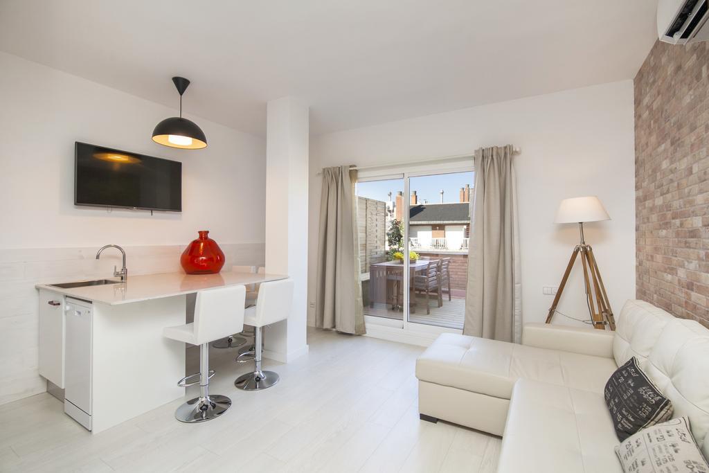 Barcelona Penthouse Private Terrace Sustainable Stay Keyless Access Dış mekan fotoğraf